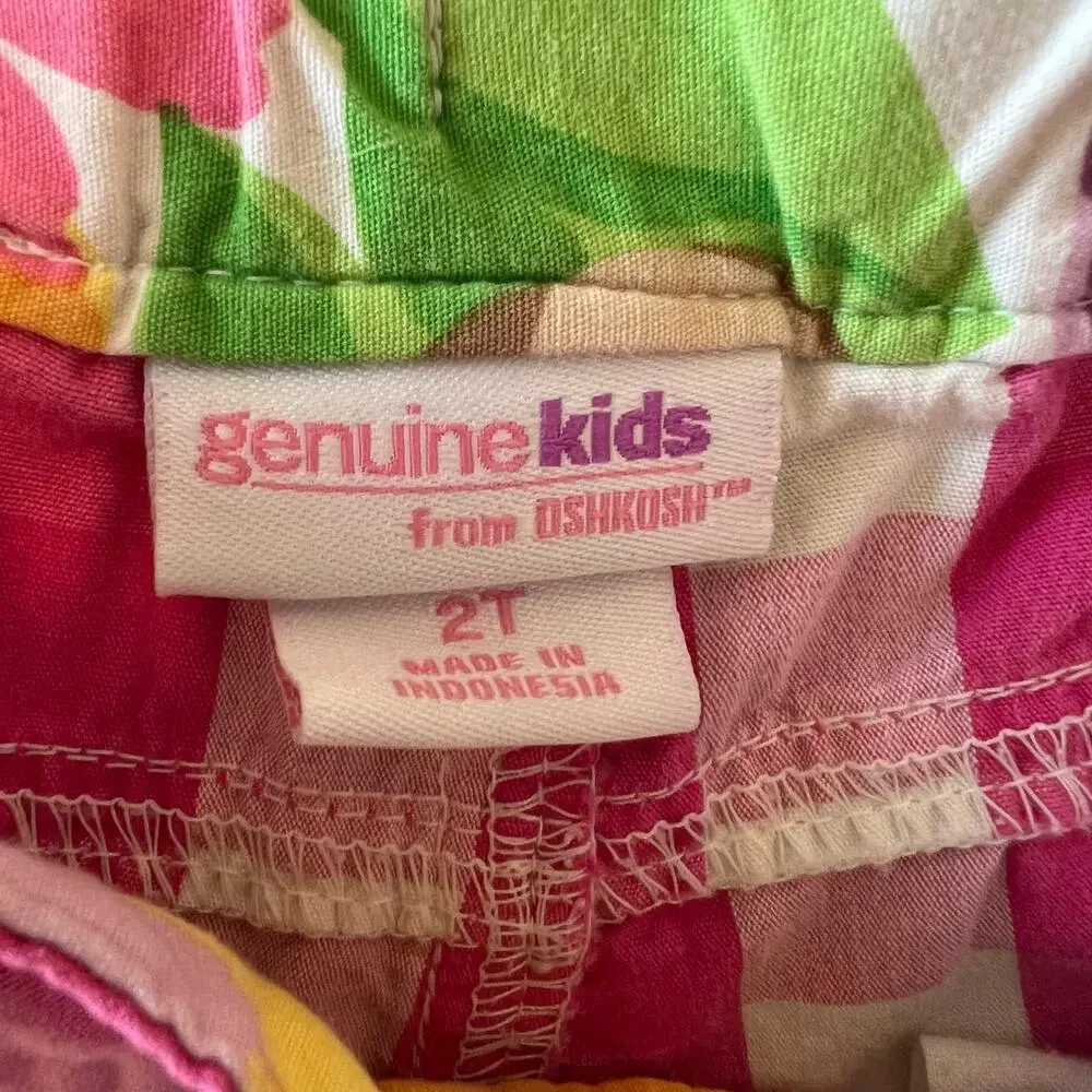 Girls’ bundle of Circo/Old Navy/Carter’s/Genuine Kids tops & shorts size 2T